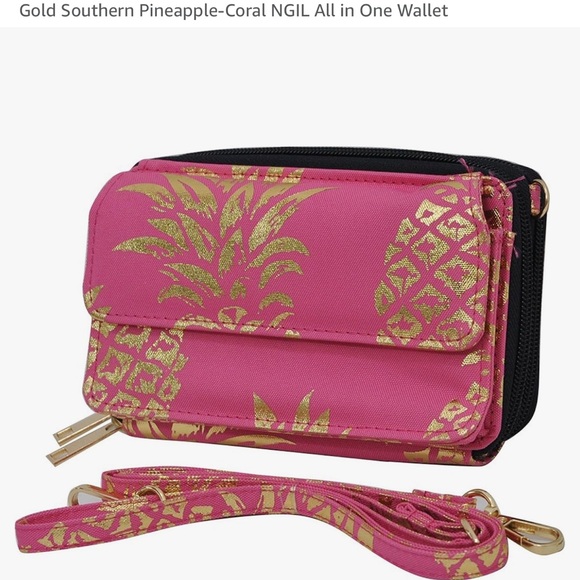 Pineapple zippered wallet - Picture 1 of 7